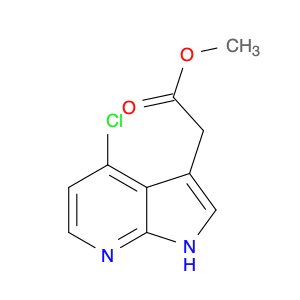 Methyl 2-(4-chloro-1H-pyrrolo[2,3-b]pyridin-3-yl)acetate