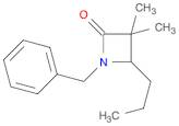 2-Azetidinone, 3,3-dimethyl-1-(phenylmethyl)-4-propyl-