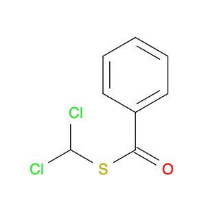 Benzenecarbothioic acid, S-(dichloromethyl) ester