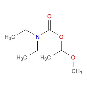 Carbamic acid, diethyl-, 1-methoxyethyl ester (9CI)