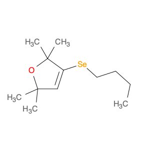 Furan, 3-(butylseleno)-2,5-dihydro-2,2,5,5-tetramethyl-