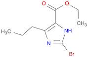 1H-Imidazole-5-carboxylic acid, 2-bromo-4-propyl-, ethyl ester