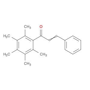 2-Propen-1-one, 1-(pentamethylphenyl)-3-phenyl- (9CI)