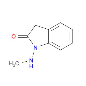 2H-Indol-2-one, 1,3-dihydro-1-(methylamino)-