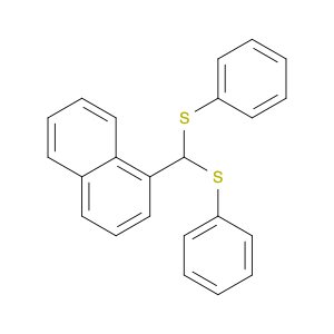 Naphthalene, 1-[bis(phenylthio)methyl]-