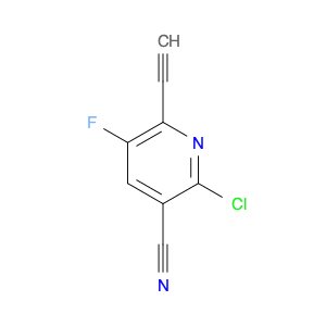 2-Chloro-6-ethynyl-5-fluoronicotinonitrile