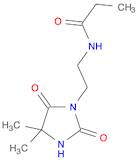 Propanamide, N-[2-(4,4-dimethyl-2,5-dioxo-1-imidazolidinyl)ethyl]-