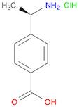 Benzoic acid, 4-[(1R)-1-aminoethyl]-, hydrochloride (1:1)