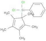 Benzene, [dichloro(1,2,3,4,5-pentamethyl-2,4-cyclopentadien-1-yl)silyl]-