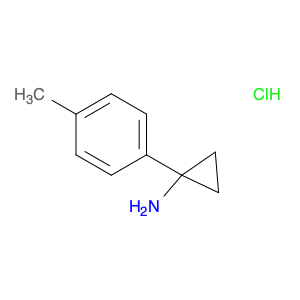 Cyclopropanamine, 1-(4-methylphenyl)-, hydrochloride (1:1)