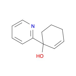 2-Cyclohexen-1-ol, 1-(2-pyridinyl)-