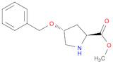 L-Proline, 4-(phenylmethoxy)-, methyl ester, (4R)-