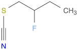 Thiocyanic acid, 2-fluorobutyl ester