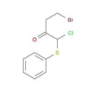 2-Butanone, 4-bromo-1-chloro-1-(phenylthio)-
