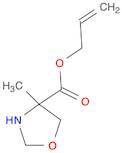 4-Oxazolidinecarboxylic acid, 4-methyl-, 2-propen-1-yl ester