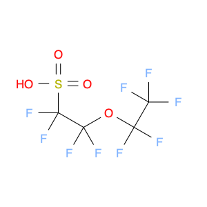 Ethanesulfonic acid, 1,1,2,2-tetrafluoro-2-(1,1,2,2,2-pentafluoroethoxy)-