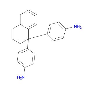 Benzenamine, 4,4'-(3,4-dihydro-1(2H)-naphthalenylidene)bis- (9CI)