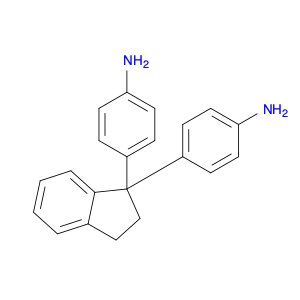 Benzenamine, 4,4'-(2,3-dihydro-1H-inden-1-ylidene)bis-