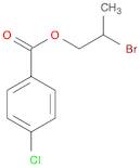 Benzoic acid, 4-chloro-, 2-bromopropyl ester