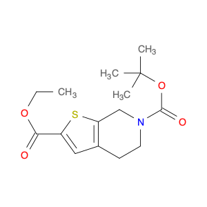 Thieno[2,3-c]pyridine-2,6(5H)-dicarboxylic acid, 4,7-dihydro-, 6-(1,1-dimethylethyl) 2-ethyl ester