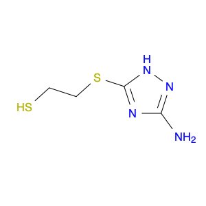 Ethanethiol, 2-[(3-amino-1H-1,2,4-triazol-5-yl)thio]-