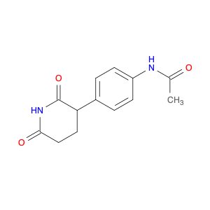 Acetamide, N-[4-(2,6-dioxo-3-piperidinyl)phenyl]-