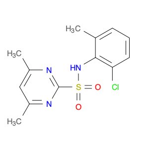 2-Pyrimidinesulfonamide, N-(2-chloro-6-methylphenyl)-4,6-dimethyl-