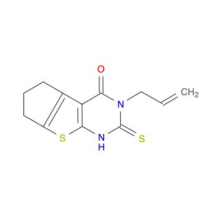 3-Allyl-2-mercapto-6,7-dihydro-3H-cyclopenta[4,5]thieno[2,3-d]pyrimidin-4(5H)-one