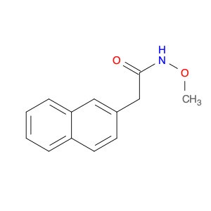 2-Naphthaleneacetamide, N-methoxy-