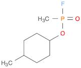 Phosphonofluoridic acid, P-methyl-, 4-methylcyclohexyl ester