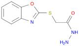 Acetic acid, 2-(2-benzoxazolylthio)-, hydrazide