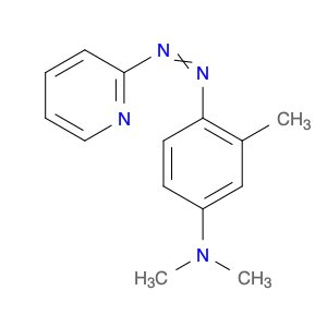 Benzenamine, N,N,3-trimethyl-4-[2-(2-pyridinyl)diazenyl]-