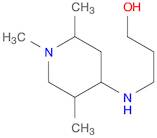 1-Propanol, 3-[(1,2,5-trimethyl-4-piperidinyl)amino]-