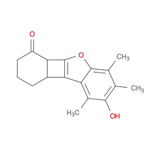 Benzo[b]benzo[3,4]cyclobuta[1,2-d]furan-4(1H)-one, 2,3,4a,9c-tetrahydro-8-hydroxy-6,7,9-trimethyl-