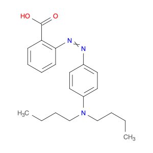 Benzoic acid, 2-[2-[4-(dibutylamino)phenyl]diazenyl]-