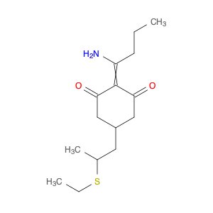 1,3-Cyclohexanedione, 2-(1-aminobutylidene)-5-[2-(ethylthio)propyl]-