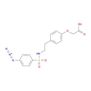 Acetic acid, 2-[4-[2-[[(4-azidophenyl)sulfonyl]amino]ethyl]phenoxy]-
