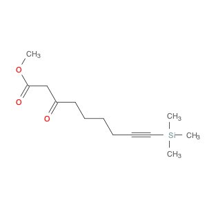 8-Nonynoic acid, 3-oxo-9-(trimethylsilyl)-, methyl ester