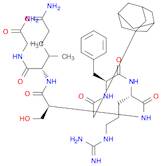 L-Glutamamide, N-(tricyclo[3.3.1.13,7]dec-1-ylacetyl)-L-phenylalanyl-L-arginyl-L-seryl-L-valyl- ...