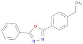 1,3,4-Oxadiazole, 2-(4-ethylphenyl)-5-phenyl-