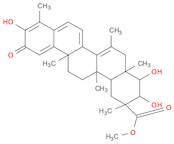 24,25,26,27-Tetranoroleana-1(10),3,5,7,14-pentaen-29-oic acid, 3,21,22-trihydroxy-9,13,15-trimet...