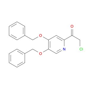 Ethanone, 1-[4,5-bis(phenylmethoxy)-2-pyridinyl]-2-chloro-