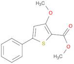 2-Thiophenecarboxylic acid, 3-methoxy-5-phenyl-, methyl ester