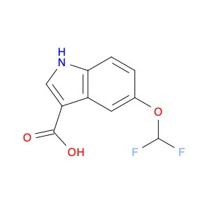 5-(difluoromethoxy)-1H-indole-3-carboxylic acid