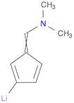 Lithium, [3-[(dimethylamino)methylene]-1,4-cyclopentadien-1-yl]- (9CI)