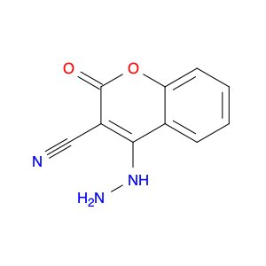 2H-1-Benzopyran-3-carbonitrile, 4-hydrazinyl-2-oxo-