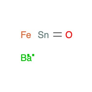 Barium iron tin oxide