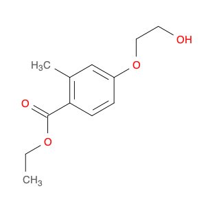 Benzoic acid, 4-(2-hydroxyethoxy)-2-methyl-, ethyl ester