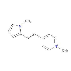 Pyridinium, 1-methyl-4-[2-(1-methyl-1H-pyrrol-2-yl)ethenyl]-