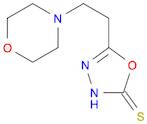 1,3,4-Oxadiazole-2(3H)-thione, 5-[2-(4-morpholinyl)ethyl]-